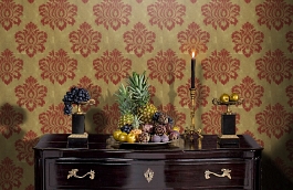 Обои JV80001 фото в интерьере гостиной превью