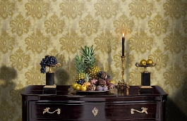 Обои JV80008 фото в интерьере гостиной превью