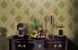 Обои JV80107 фото в интерьере гостиной превью