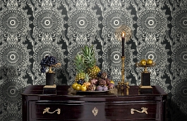 Обои LG30200 фото в интерьере гостиной превью