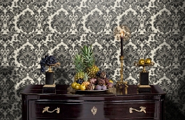 Обои RB51206 фото в интерьере гостиной превью