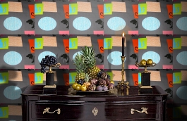 Обои W15.0019.W05 PETS W-05 фото в интерьере гостиной превью