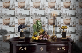 Обои W15.0020.W01 FOTOS.VIAJE фото в интерьере гостиной превью