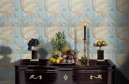 Обои W15.0021.W04 ARQUI W-04 фото в интерьере гостиной превью