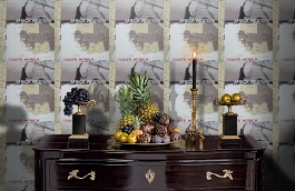 Обои W15.0024.W01 WAKA W-01 фото в интерьере гостиной превью