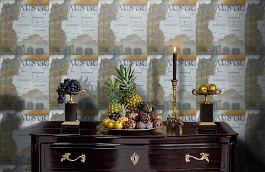 Обои W15.0026.W01 LAS.VEGAS W- фото в интерьере гостиной превью