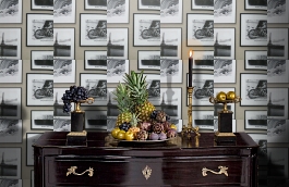 Обои W15.0035.W01 TRIUNFO W-01 фото в интерьере гостиной превью