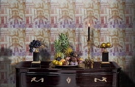 Обои W15.0037.W01 CUADROS.VIAJ фото в интерьере гостиной превью