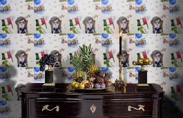 Обои W16.0007.W01 MISS.441 W-0 фото в интерьере гостиной превью