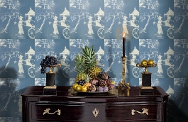 Обои W75.0002.A30 IZA W-30 фото в интерьере гостиной превью