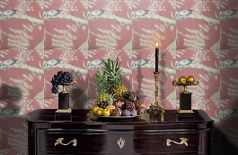 Обои W75.0004.B30 TOILE.39467 фото в интерьере гостиной превью