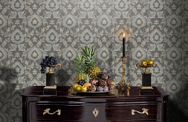 Обои GF0701 фото в интерьере гостиной превью