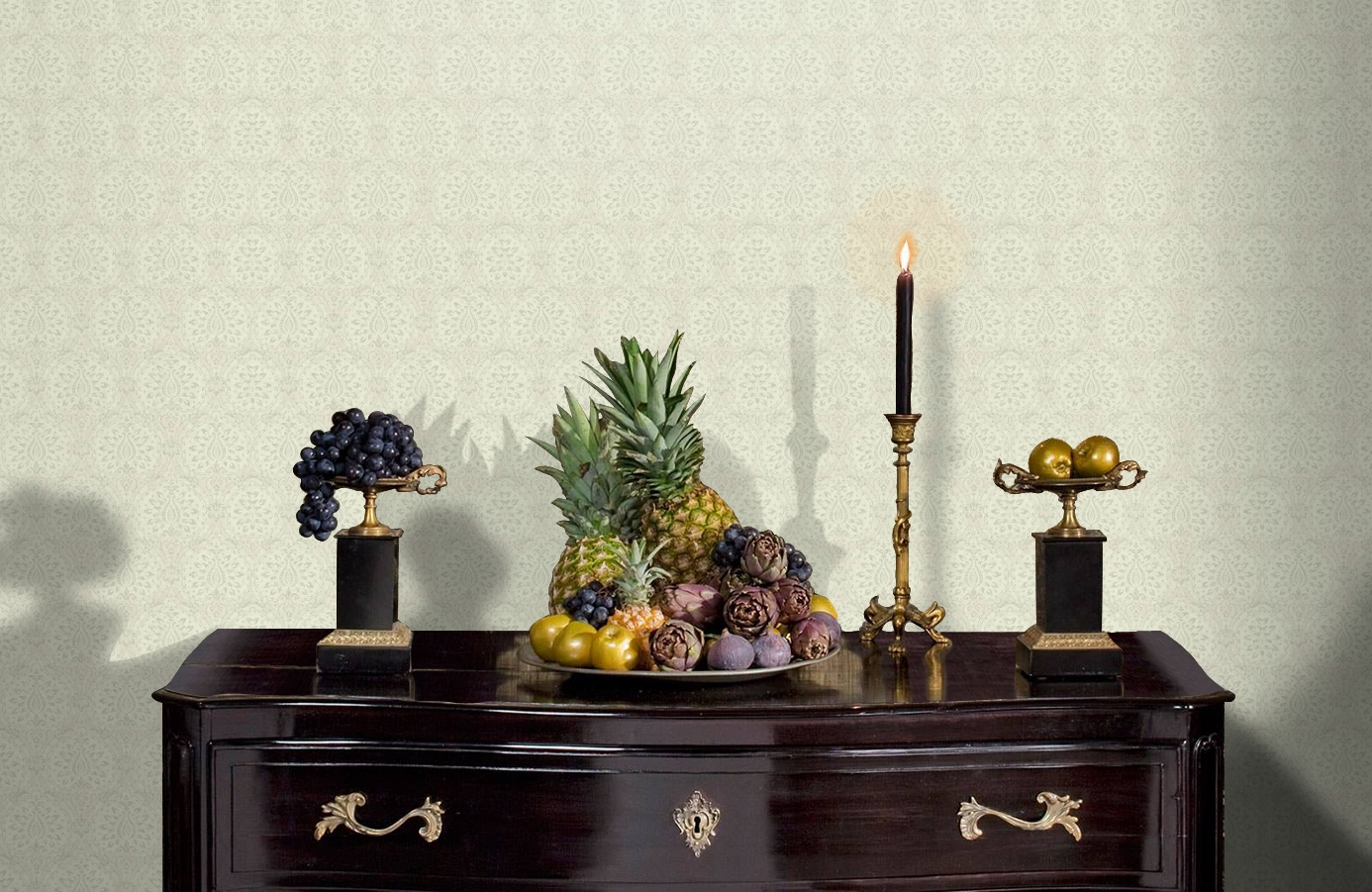 Обои SH5523 фото в интерьере гостиной