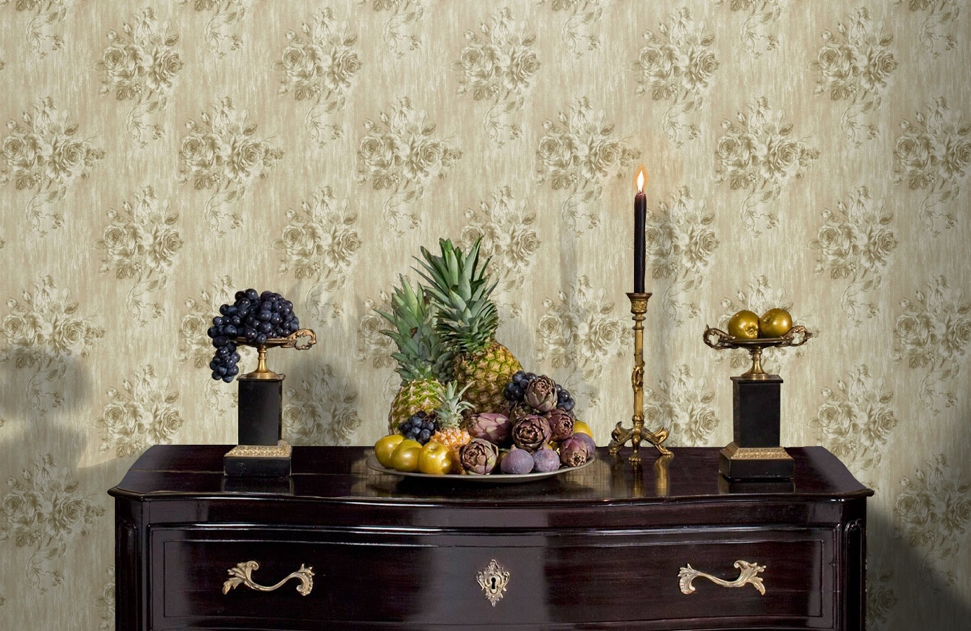 Обои SH5603 фото в интерьере гостиной