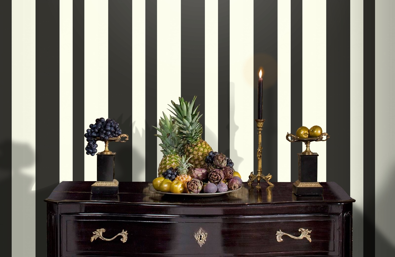 Обои SV2613 фото в интерьере гостиной