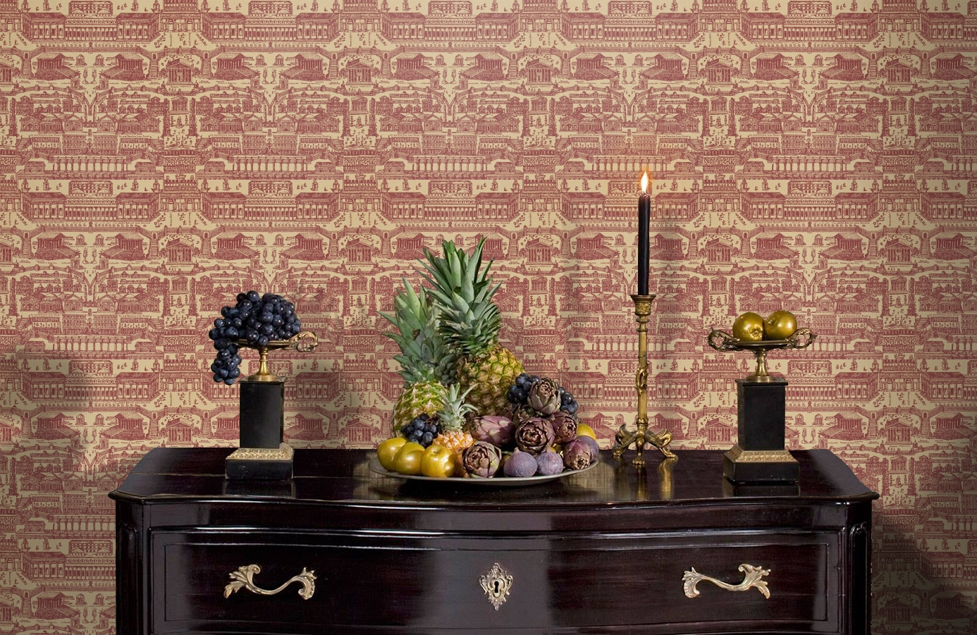 Обои ZINW310072 фото в интерьере гостиной