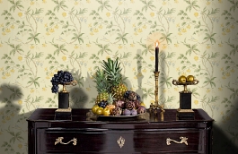 Обои ZTRA02002 фото в интерьере гостиной превью