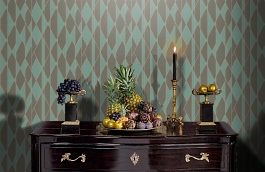 Обои 105/11048 фото в интерьере гостиной превью