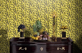 Обои 105/2012 фото в интерьере гостиной превью