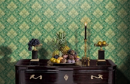 Обои 108/8041 фото в интерьере гостиной превью