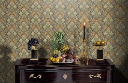 Обои 108/8042 фото в интерьере гостиной превью