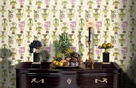 Обои 109/12057 фото в интерьере гостиной превью