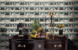 Обои 97/14043 фото в интерьере гостиной превью