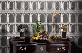 Обои 97/8024 фото в интерьере гостиной превью