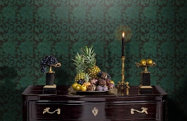 Обои NUP08001 фото в интерьере гостиной превью