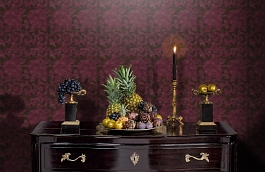 Обои NUP08004 фото в интерьере гостиной превью