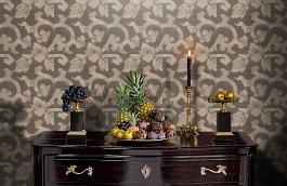 Обои NUP08007 фото в интерьере гостиной превью