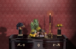 Обои 1800-70 фото в интерьере гостиной превью