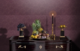 Обои 1802-23 фото в интерьере гостиной превью