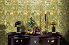 Обои 37048-2 фото в интерьере гостиной превью