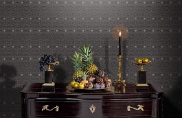 Обои 37049-4 фото в интерьере гостиной превью