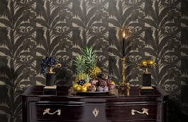 Обои 96240-1 фото в интерьере гостиной превью