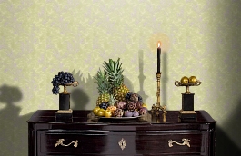 Обои 24017 фото в интерьере гостиной превью