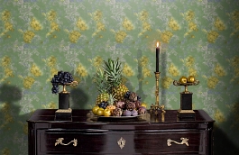 Обои 24025 фото в интерьере гостиной превью