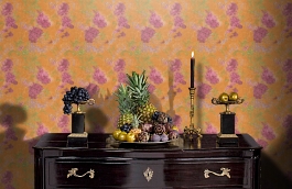 Обои 24026 фото в интерьере гостиной превью