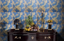 Обои 24031 фото в интерьере гостиной превью