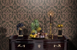 Обои 24032 фото в интерьере гостиной превью