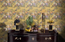 Обои 24049 фото в интерьере гостиной превью