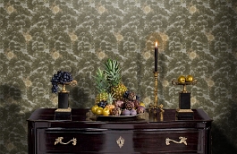 Обои 24102 фото в интерьере гостиной превью