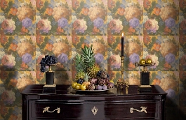 Обои 24104 фото в интерьере гостиной превью