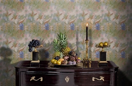 Обои 25024 фото в интерьере гостиной превью