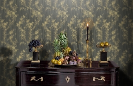 Обои 25042 фото в интерьере гостиной превью