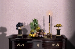 Обои 25091 фото в интерьере гостиной превью