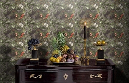 Обои 115/4011 фото в интерьере гостиной превью