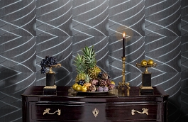 Обои 56332 фото в интерьере гостиной превью