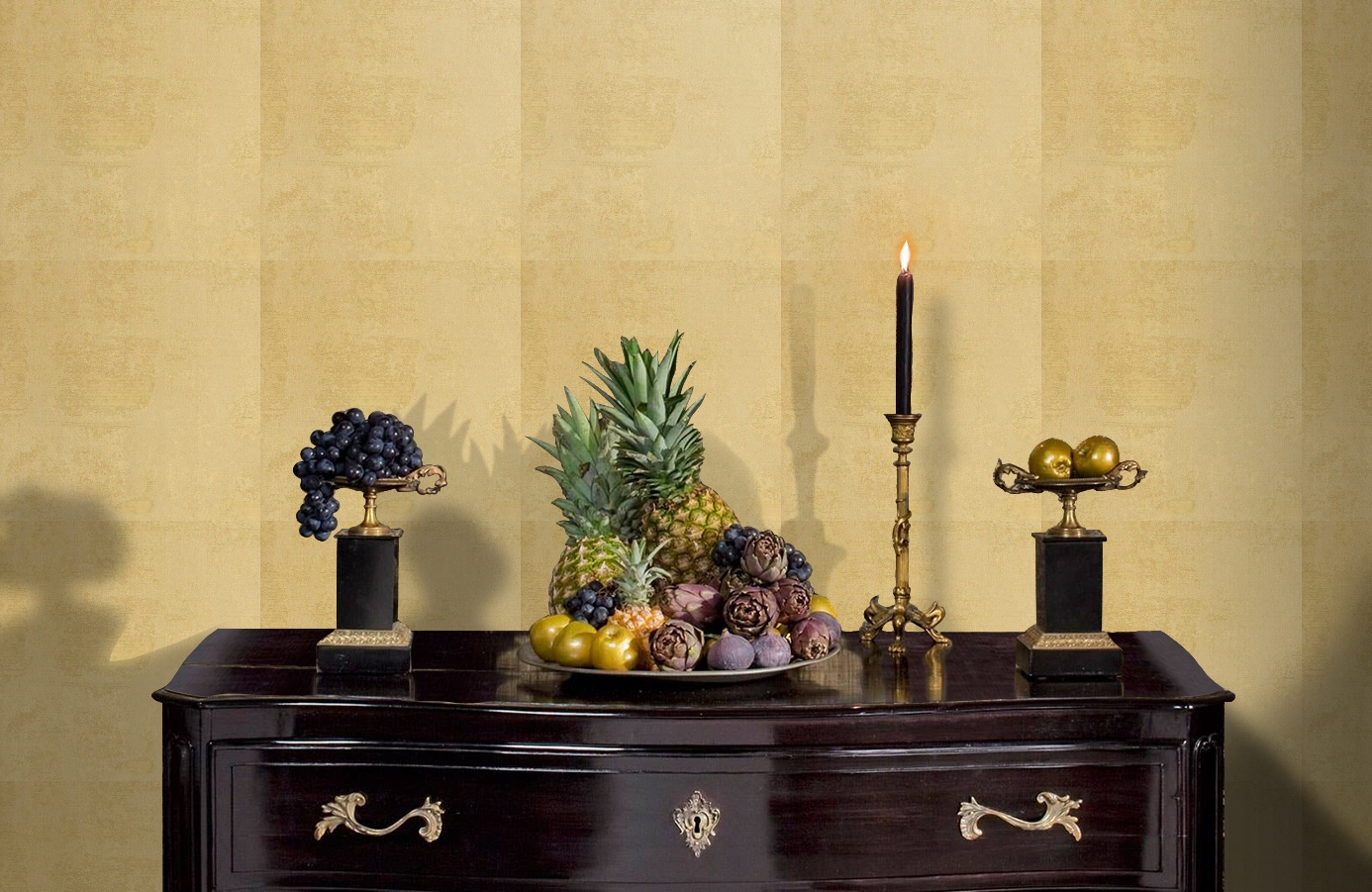 Обои 41720 фото в интерьере гостиной